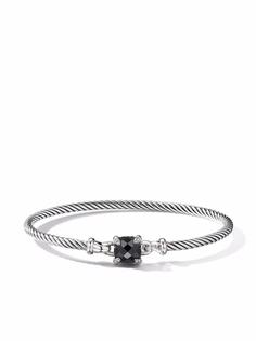 David Yurman браслет Chatelaine® с ониксом и бриллиантом