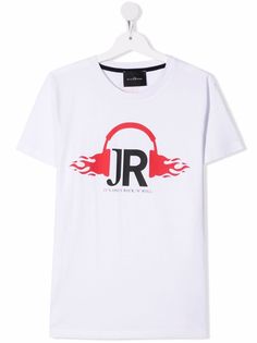 John Richmond Junior футболка с принтом