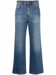 Victoria Beckham расклешенные джинсы с завышенной талией