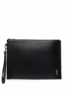 Saint Laurent клатч с монограммой