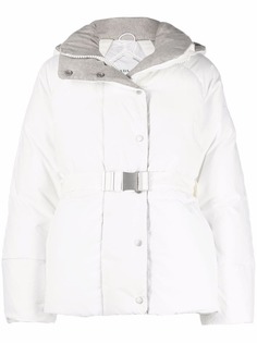 Canada Goose пуховик с поясом