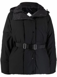 Canada Goose пуховик с поясом