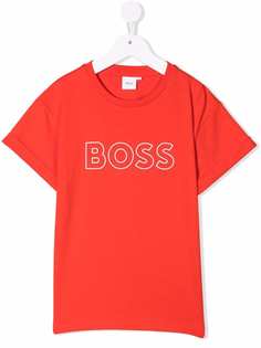BOSS Kidswear футболка с логотипом