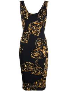Versace Jeans Couture платье миди с принтом Regalia Baroque