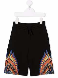 Marcelo Burlon County Of Milan Kids шорты Tempera Wings