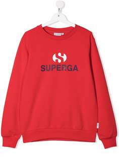 Superga Kids толстовка с логотипом