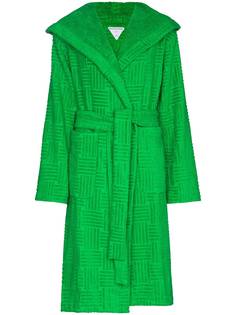 Bottega Veneta халат с плетением Intrecciato