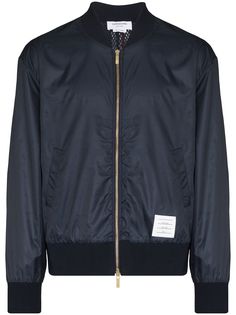 Thom Browne бомбер с полосками RWB