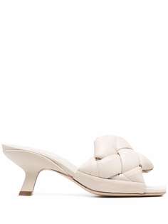 Vic Matie мюли с плетеным ремешком