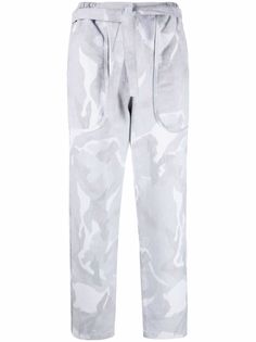 IRO прямые брюки с принтом