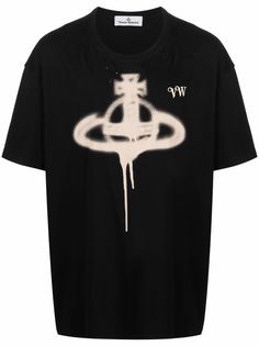 Vivienne Westwood футболка из органического хлопка с логотипом