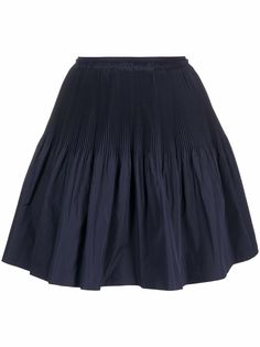 RED Valentino юбка А-силуэта с плиссировкой