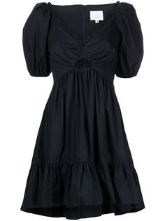 Cinq A Sept платье Kayla с объемными рукавами