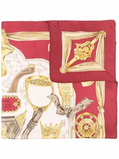 Hermès шелковый платок Etriers 1964-го года Hermes