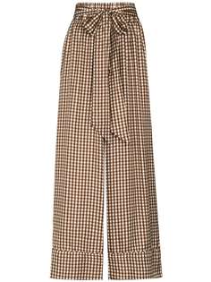 Shrimps брюки Skye в клетку гингем