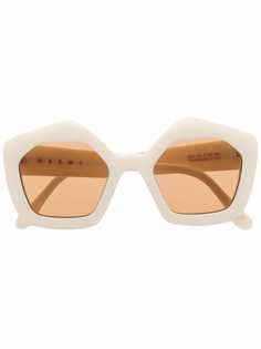 Marni Eyewear солнцезащитные очки Laughing Waters из коллаборации с Marni Retrosuperfuture