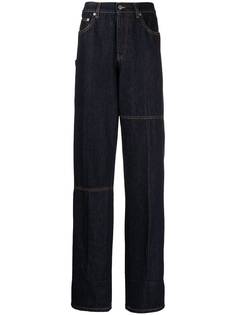 JW Anderson джинсы с вышитым логотипом