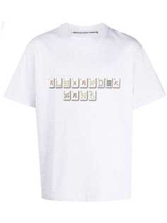 Alexander Wang футболка с логотипом