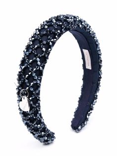 Monnalisa декорированный ободок с подвеской-логотипом