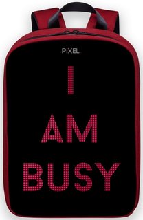 Рюкзак PIXEL PLUS Red Line (бордовый)