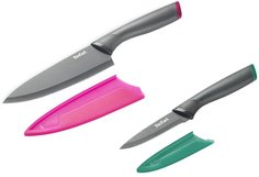 Набор кухонных ножей Tefal K122S204 (серый)