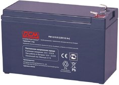 Аккумуляторная батарея Powercom PM-12-9.0 12В 9.0Ач (черный)