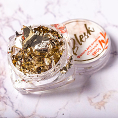 Blesk, Фольга для дизайна ногтей «Поталь» №06 Блеск