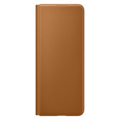 Чехол для смартфона Samsung Leather Flip Cover для Galaxy Z Fold3, песочно-бежевый