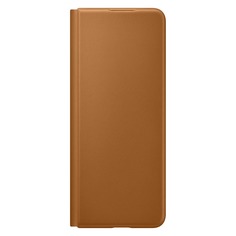 Чехол для смартфона Samsung Leather Flip Cover для Galaxy Z Fold3, песочно-бежевый