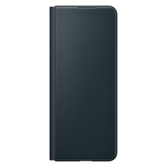 Чехол для смартфона Samsung Leather Flip Cover для Galaxy Z Fold3, тёмно-зелёный