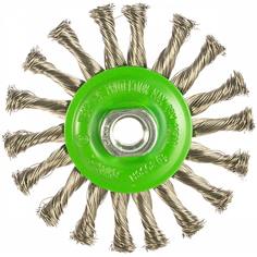 Щетка дисковая (115 мм; м14) inox витая bosch 2608622106