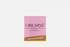 Краска в саше + окислитель (светло-коричневый) Nikk Mole