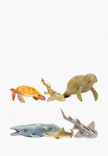 Набор игровой Masai Mara Фигурки серии "Мир морских животных" (набор из 6 фигурок животных)