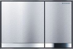 Смывная клавиша Geberit Sigma60 матовый хром/глянцевый хром 115.792.GH.1