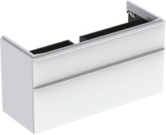 Тумба белый глянец 118,4 см Geberit Smyle Square 500.355.00.1