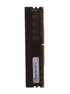 Модуль памяти Foxline DDR4 DIMM 3200MHz PC-25600 CL22 - 16Gb FL3200D4U22-16G