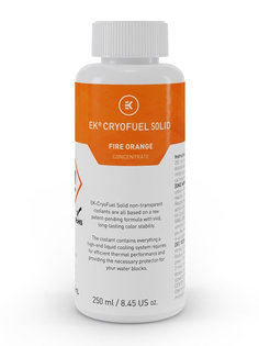 Жидкость для СЖО EKWB EK-CryoFuel Solid 250ml Fire Orange