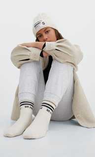 Stradivarius Набор Из 3 Пар Носков С Надписью We Are One Черный 103