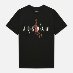 Мужская футболка Jordan Brand Crew, цвет чёрный, размер M