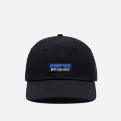 Кепка Patagonia P-6 Label Trad Recycled, цвет чёрный
