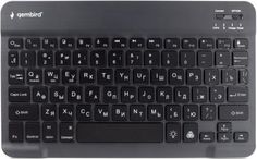 Клавиатура беспроводная Gembird KBW-4 78кл, Bluetooth, ножничный тип клавиш, ультра-тонкая