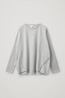 ЛОНГСЛИВ С ДРАПИРОВКОЙ COS