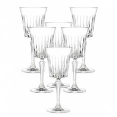 Бокал для вина, 300 мл, стекло, 6 шт, RCR, Timeless, 28316