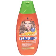 Шампунь Schauma, Облепиховый Заряд, для сухих и поврежденных волос, 380 мл