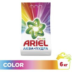 Стиральный порошок Ariel, 6 кг, автомат, Color