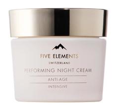 Ночной омолаживающий крем для лица Five Elements Performing Night Cream Anti-Age Intensive, 50мл