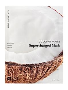 Увлажняющая тканевая маска для лица SNP Coconut Water Supercharged Mask, с кокосовой водой