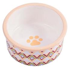 Миска КерамикАрт для собак, с орнаментом, 600мл