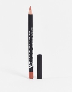 Матовый карандаш для губ NYX Professional Makeup – Suede (London)-Светло-бежевый цвет