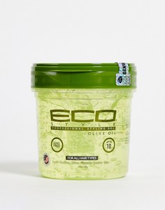 Зеленый гель для укладки с оливковым маслом Eco Style, 473 мл-Бесцветный
